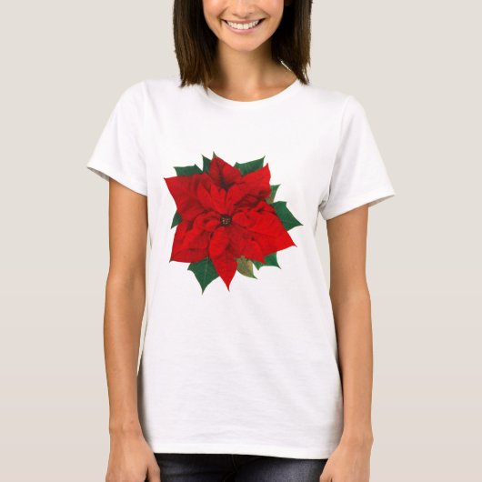Poinsettia.png Tシャツ (正面)