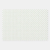 Poinsettia & Red Berry Festive Mexican Christmas ラッピングペーパーシート (正面3)