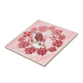 Poinsettia Swan タイル (側面)