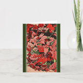 Poinsettias カード (正面)