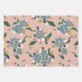 Poinsettias For All Seasons ラッピングペーパーシート (正面3)