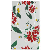 Poinsettias for all Seasons Gift Bag スモールペーパーバッグ (正面)