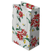 Poinsettias for all Seasons Gift Bag スモールペーパーバッグ (裏面アングル)