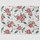 Poinsettias for all Seasons Gift Bag 薄葉紙 (正面)