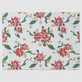 Poinsettias for all Seasons Gift Bag 薄葉紙