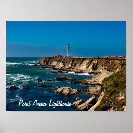 Point Arena Lighthouse Scenic ポスター