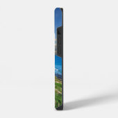 Point Dume上の強力な雲 iPhoneケース (左側面)