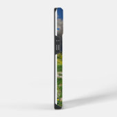 Point Dume上の強力な雲 iPhoneケース (右側面)