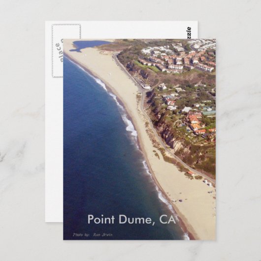 Point Dume、CA、Point Dume、CA ポストカード (正面/裏面)