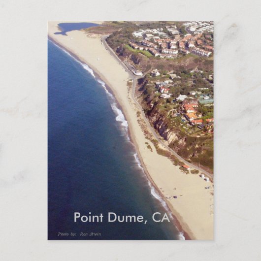 Point Dume、CA、Point Dume、CA ポストカード (正面)