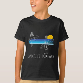 Point Dume Surfing Beach Surf Guy Girl  Tシャツ