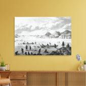 Point Lataを通過する遠征 キャンバスプリント (インサイチュ (リビング))