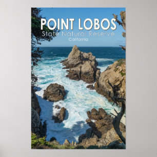 Point Lobos State Natural Reserve California ポスター
