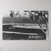 Point Lomaからサンディエゴ、CAベイ&シティ ポスター (正面)