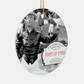 Point of Entry Lawn Jockey（エントリー·ローン·ジョッキーのポイント） セラミックオーナメント (右)
