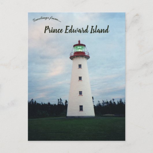 Point Prim Lighthouse PEI Canada ポストカード (正面)
