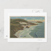 Point Sur, Carmel San Simeon Section, Hwy 1ビュー ポストカード (正面/裏面)