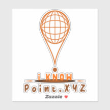 Point XZY ステッカー