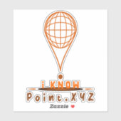 Point XZY Sticker シール (シート)