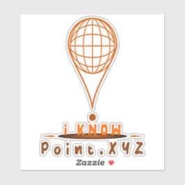 Point XZY Sticker シール