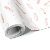 Pointeの靴パターン ラッピングペーパー (ロールコーナー)