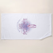 Pointeを得て下さい ビーチタオル (正面)