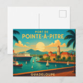Pointe-à-Pitre Guadeloupe  ポストカード (正面/裏面)
