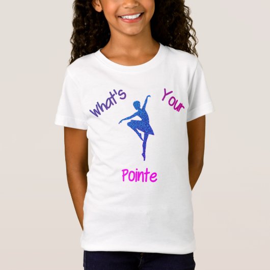 Pointe Dance Tシャツとは Tシャツ (正面)
