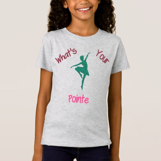 Pointe Dance Tシャツとは Tシャツ (正面)