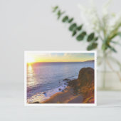 Pointe Dume Sunset(1)ポストカード ポストカード (スタンド正面)