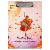 Pointe of View – Custom Ballet クリップボード (正面)