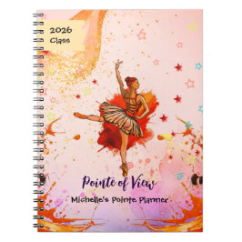 Pointe of View – Custom Ballet Journal  ノートブック