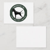 PointerRescue組織フラットノートカード ノートカード (正面/裏面)