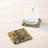 Points by Wassily Kandinsky, Vintage Expressionism コースター (右側)