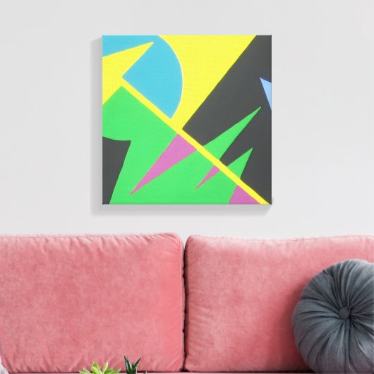 Points of Balance キャンバスプリント (インサイチュ (リビング))