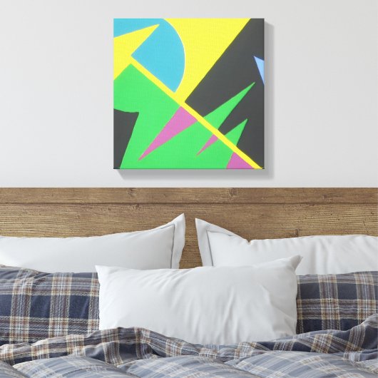 Points of Balance キャンバスプリント (インサイチュ (寝室))