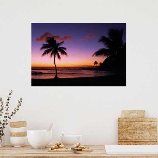 Poipu Beach - Kauai, Hawaii ポスター (キッチン)