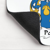Poirierの家紋 マウスパッド (コーナー)
