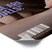 Poise Magazine表紙テンプレート30th Birthday Gift ポスター (角)