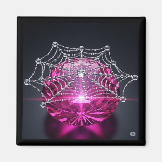 Poised Magenta Magnet マグネット (正面)