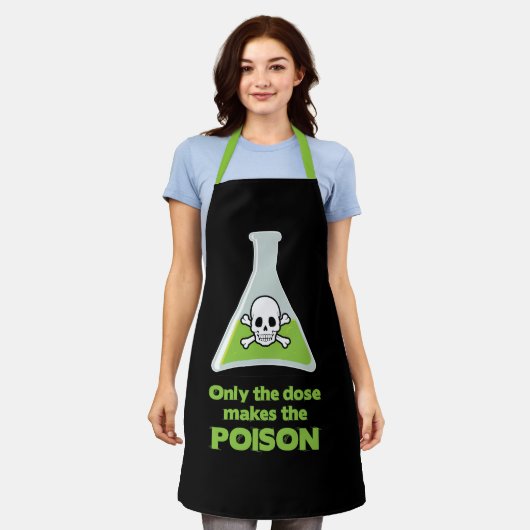 Poison エプロン (着用した状態)