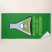 Poison ビーチタオル (正面)