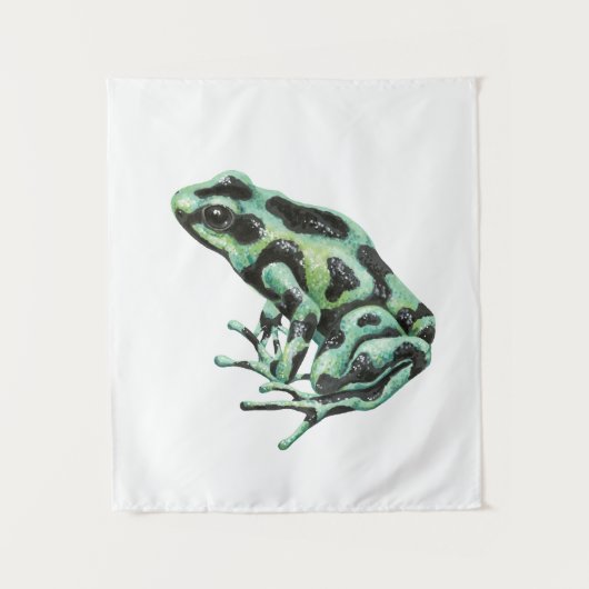 Poison dart frog タペストリー (正面)