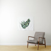 Poison dart frog タペストリー (インサイチュ(横))