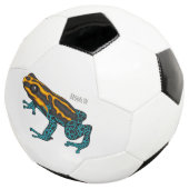 Poison dart frog cartoon illustration  サッカーボール (3/4)