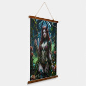 Poison Paradise 吊り下げ型タペストリー (傾斜あり)