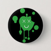 PoisonApple88ロゴ 缶バッジ (正面)