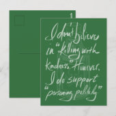 Poisoning Politely ポストカード (正面/裏面)