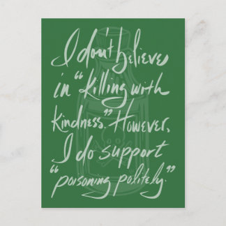 Poisoning Politely ポストカード