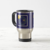 Poissons 19 février au 20 mars Tasse トラベルマグ (正面左)